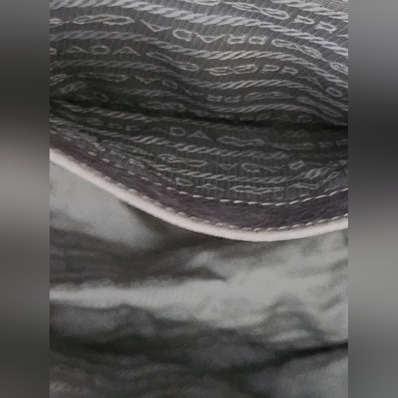 Prada leather sage/eggplant color - Picture 10 of 14